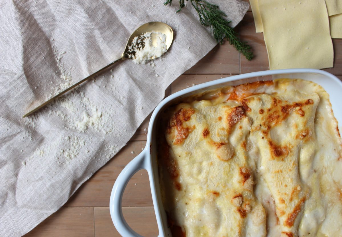 Lasagnes Saumon / Patate douce Lasagnes Saumon / Patate douce