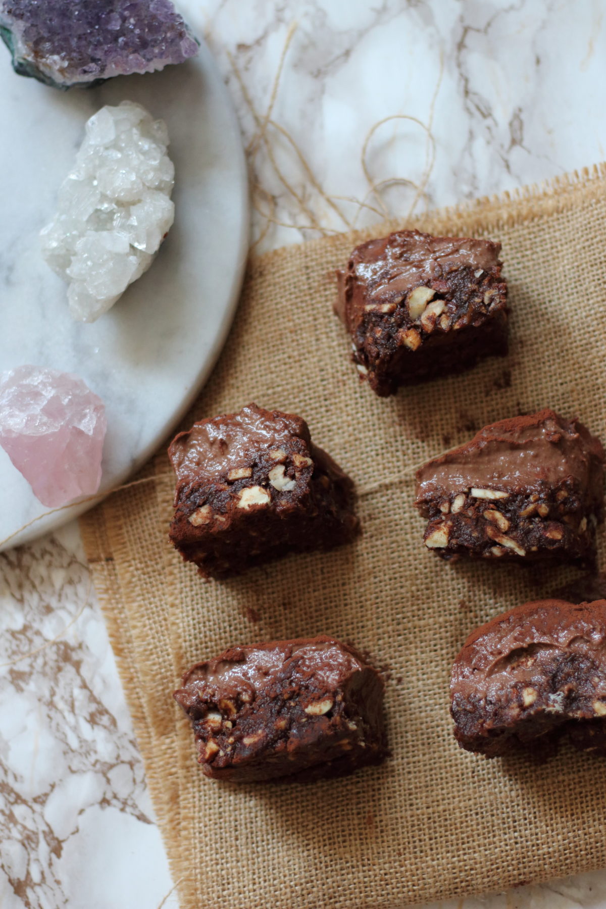 Raw Choco Date Almond butter fudge bars Raw Choco Date Almond butter fudge bars