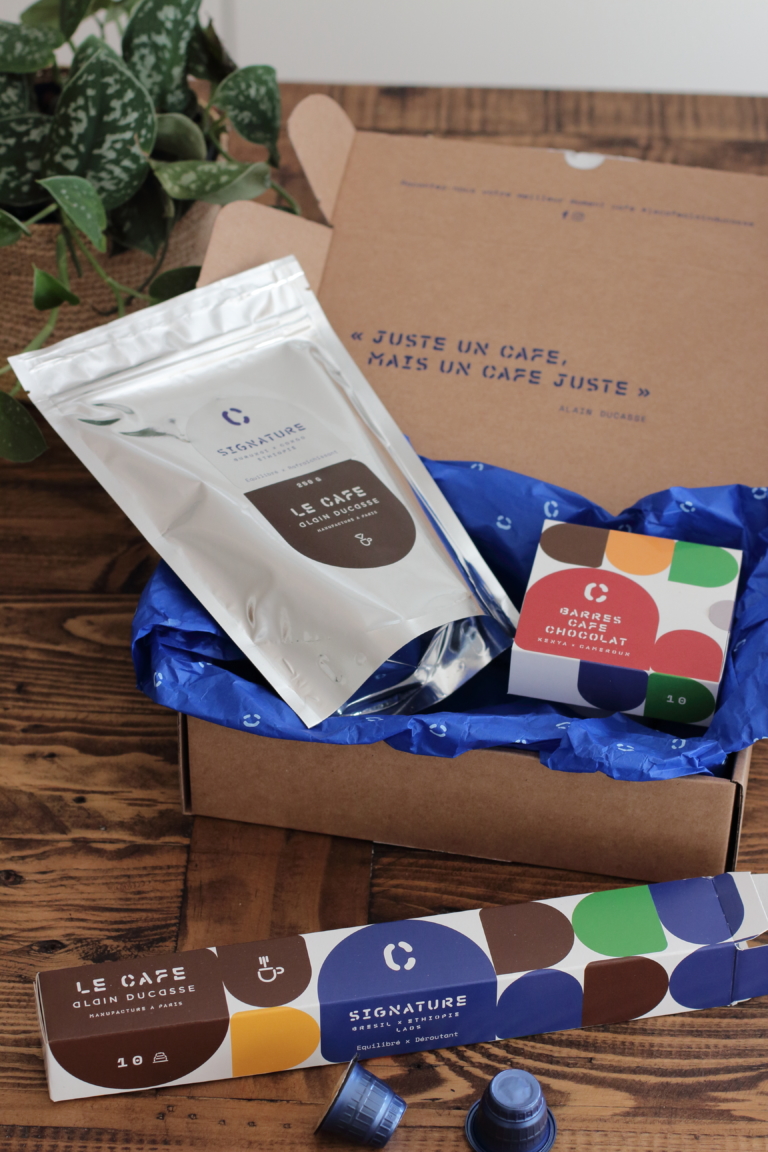Le café Alain Ducasse - unboxing
