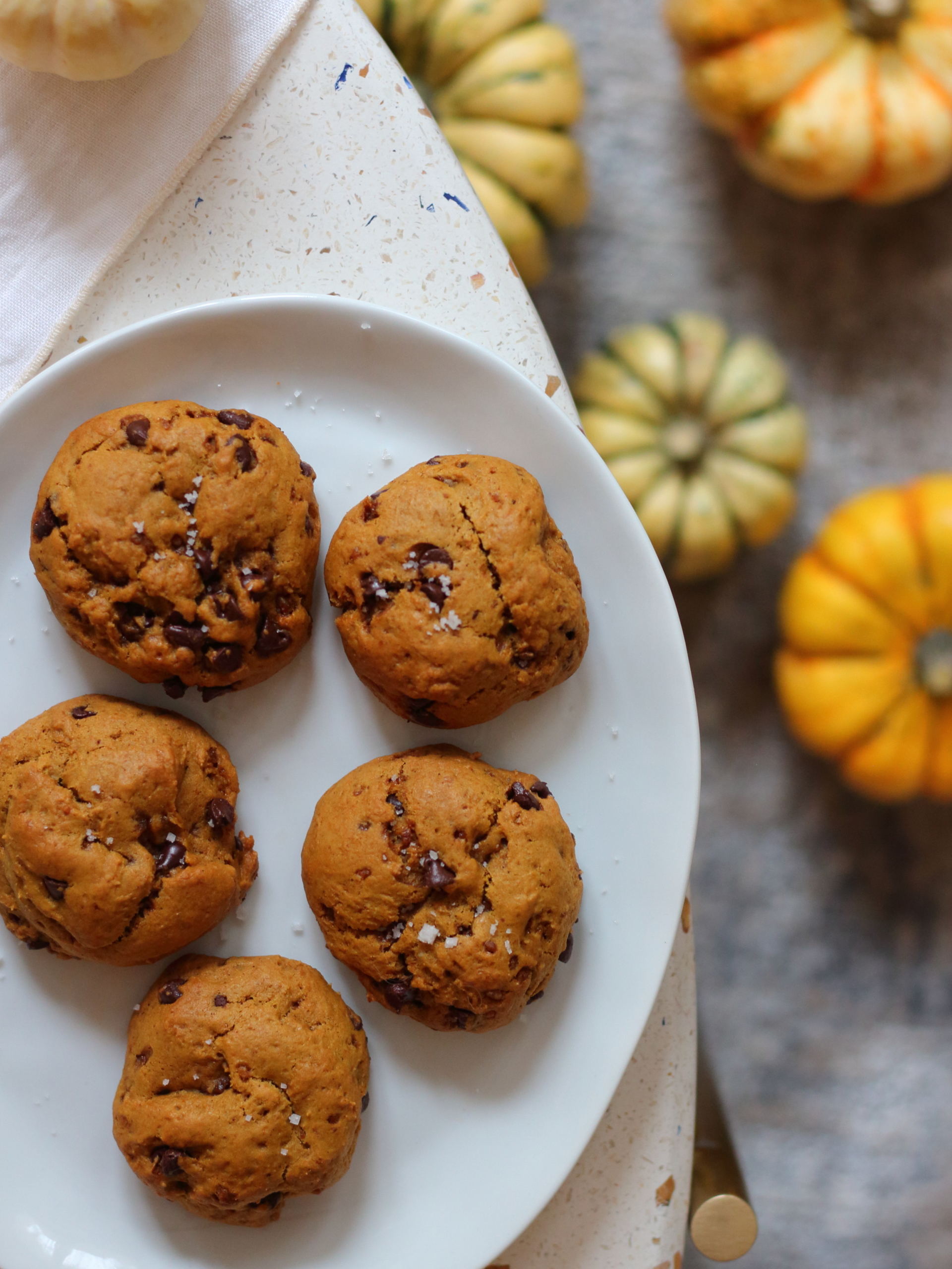 pumpkin chocolate chip cookies