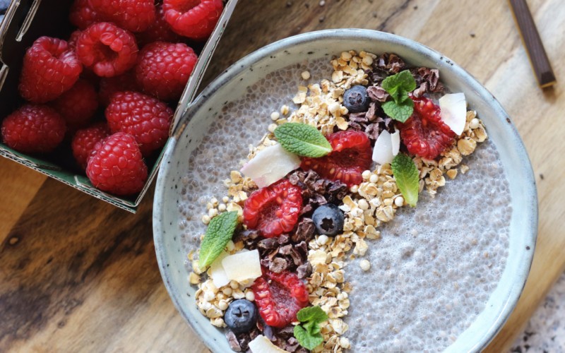 chia pudding vanille