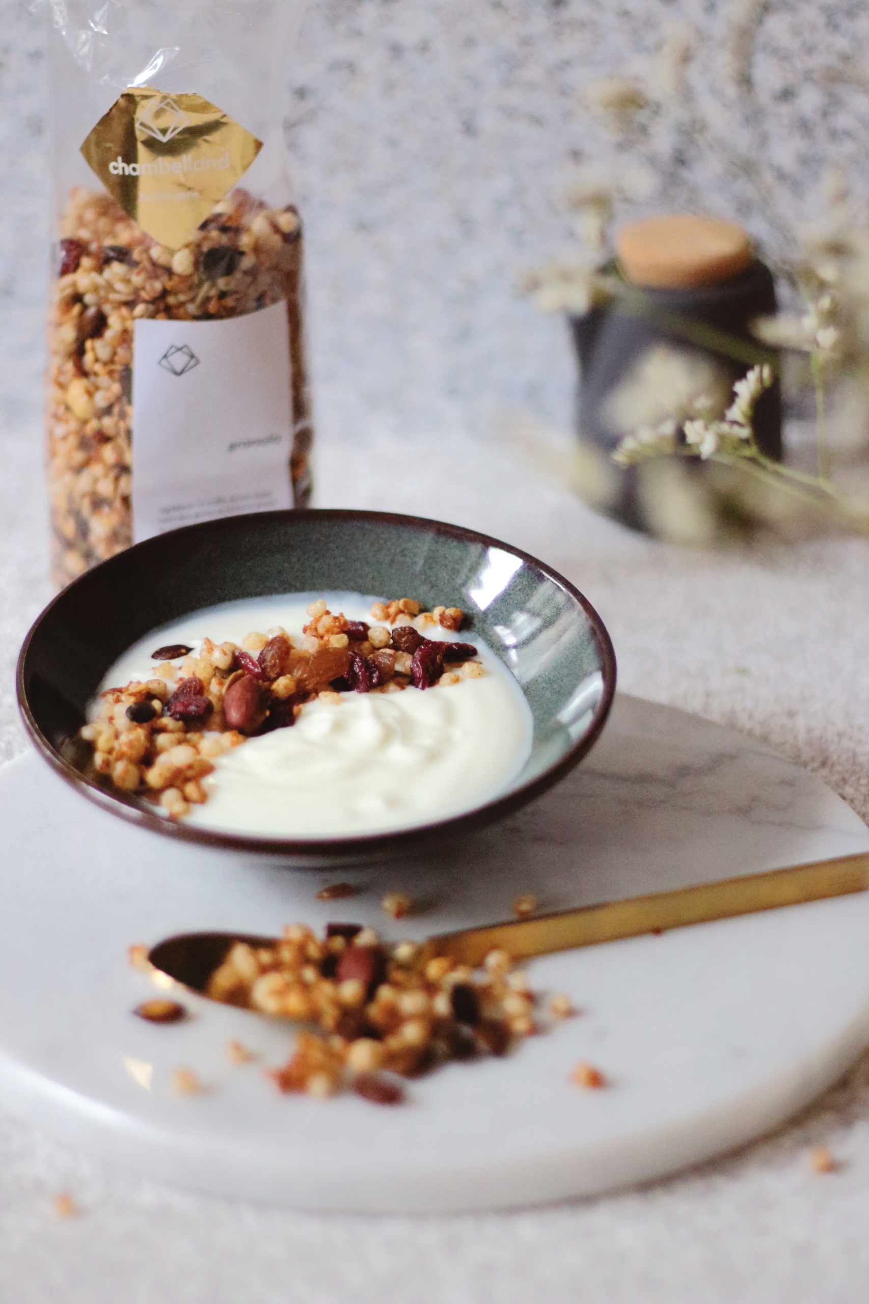 Chambelland the best gluten free Granola in Paris 