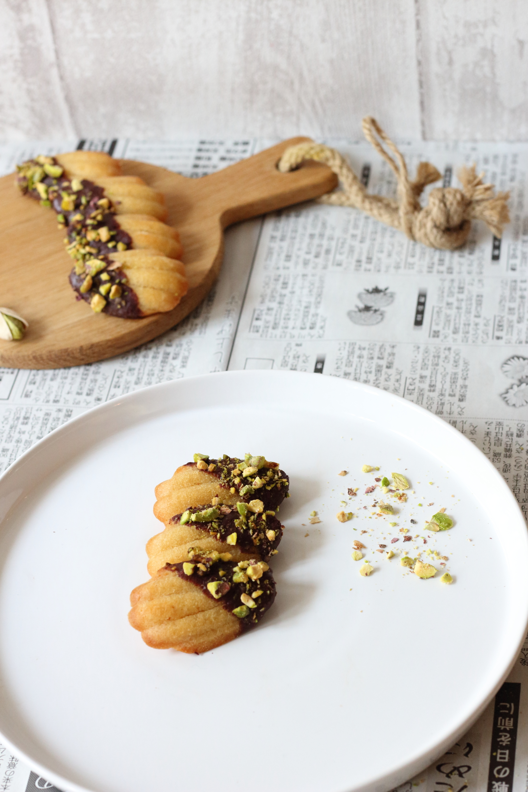 Gluten free and Vegan Vanilla Madeleines Gluten free and Vegan Vanilla Madeleines