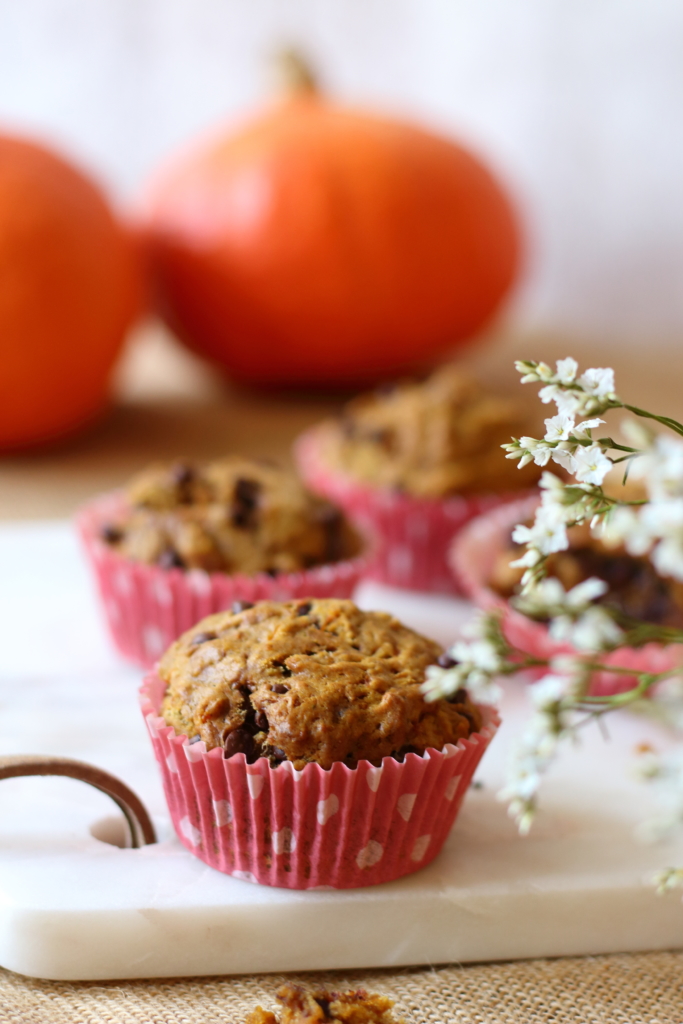 Vegan & Gluten Free Pumpkin Spice Muffins