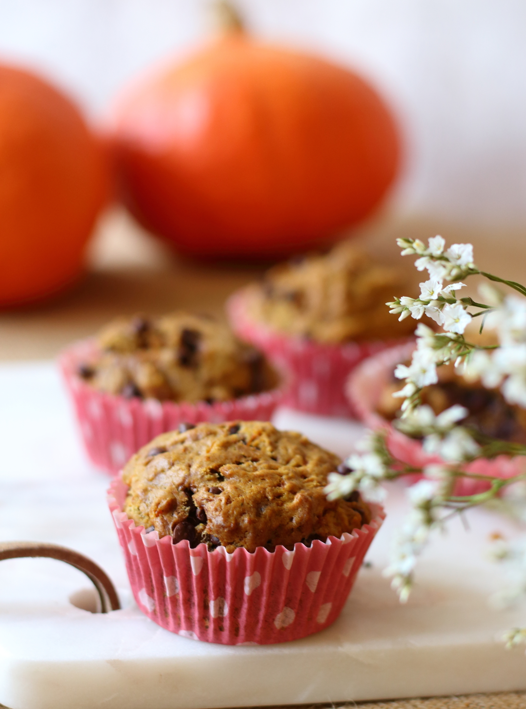 Vegan & Gluten Free Pumpkin Spice Muffins