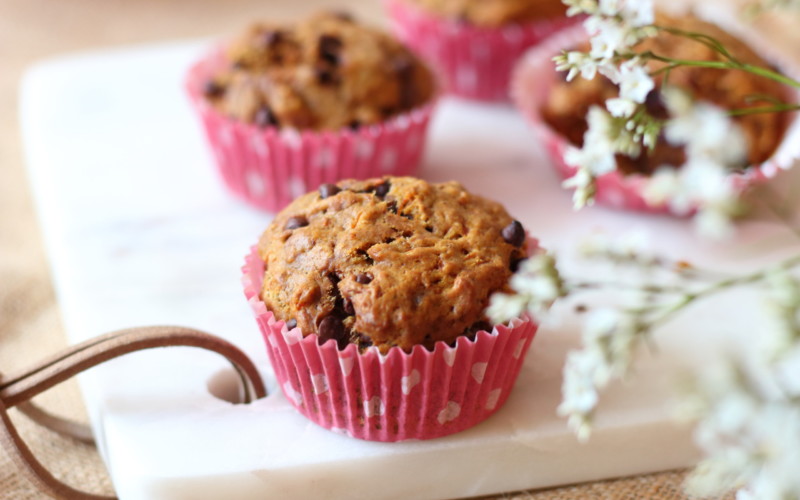 vegan gluten free pumpkin spice muffins