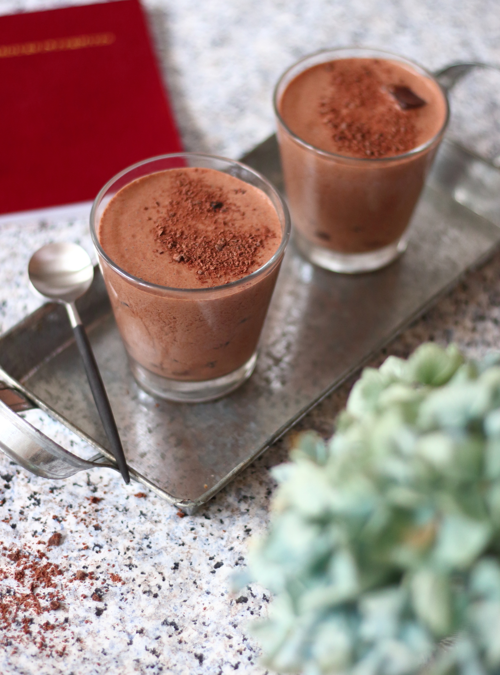 Boisson chocolatée au lait d'amande