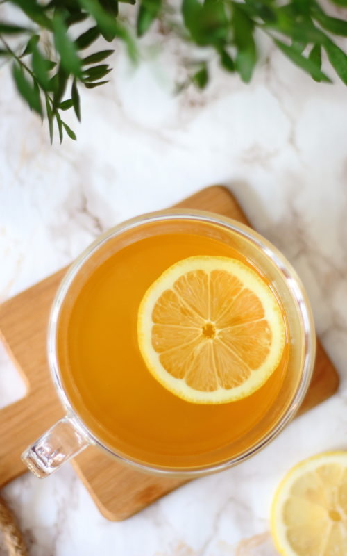 ginger tumeric cinnamon detox infusion