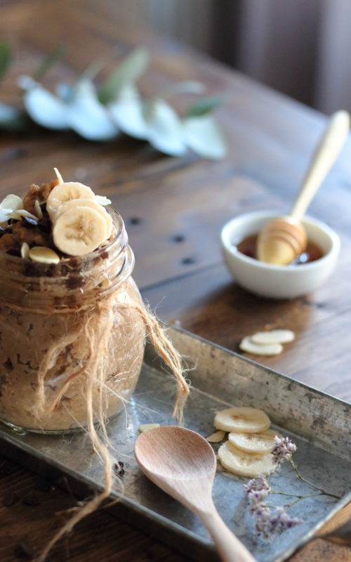 creamy coffee oatmeal