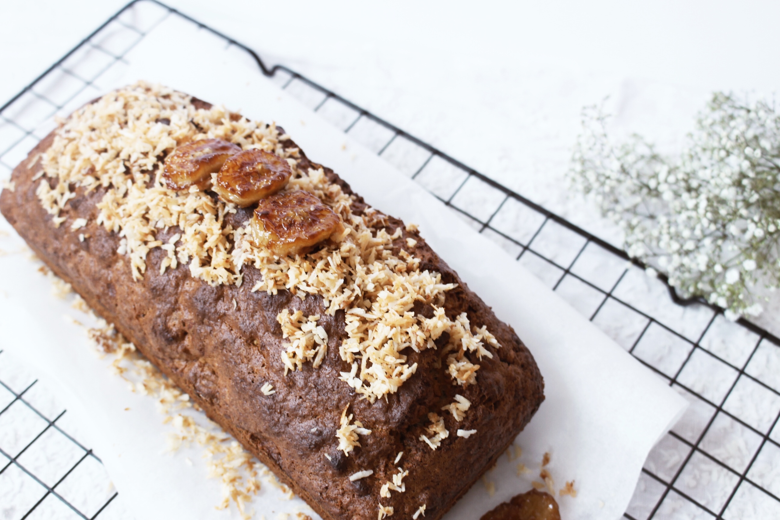 Pecan Coconut Banana Bread 65 Spoons by Clothilde Benjamin Styliste