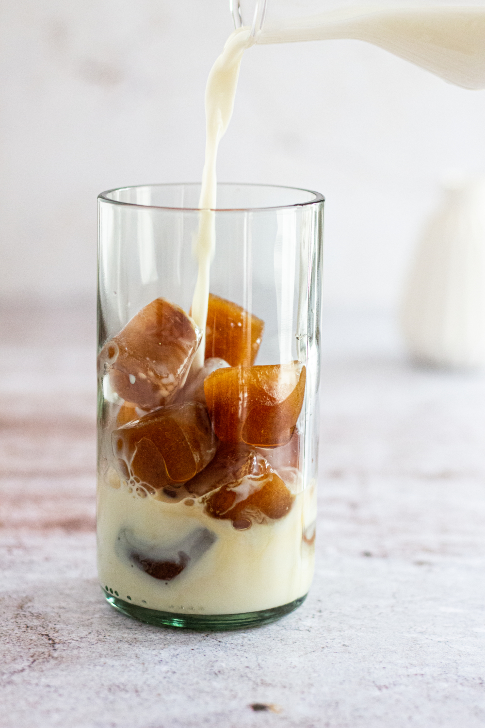 iced coffee cubes