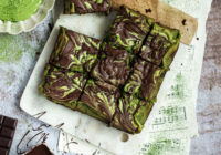 matcha cheesecake brownie