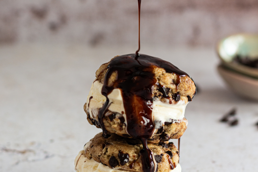 Cookie sandwich glacé