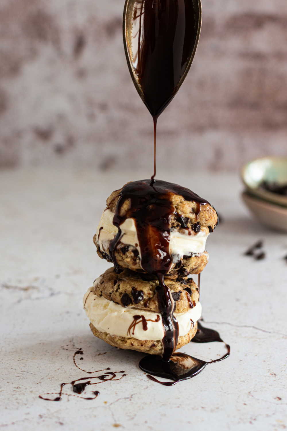 Cookie sandwich glacé