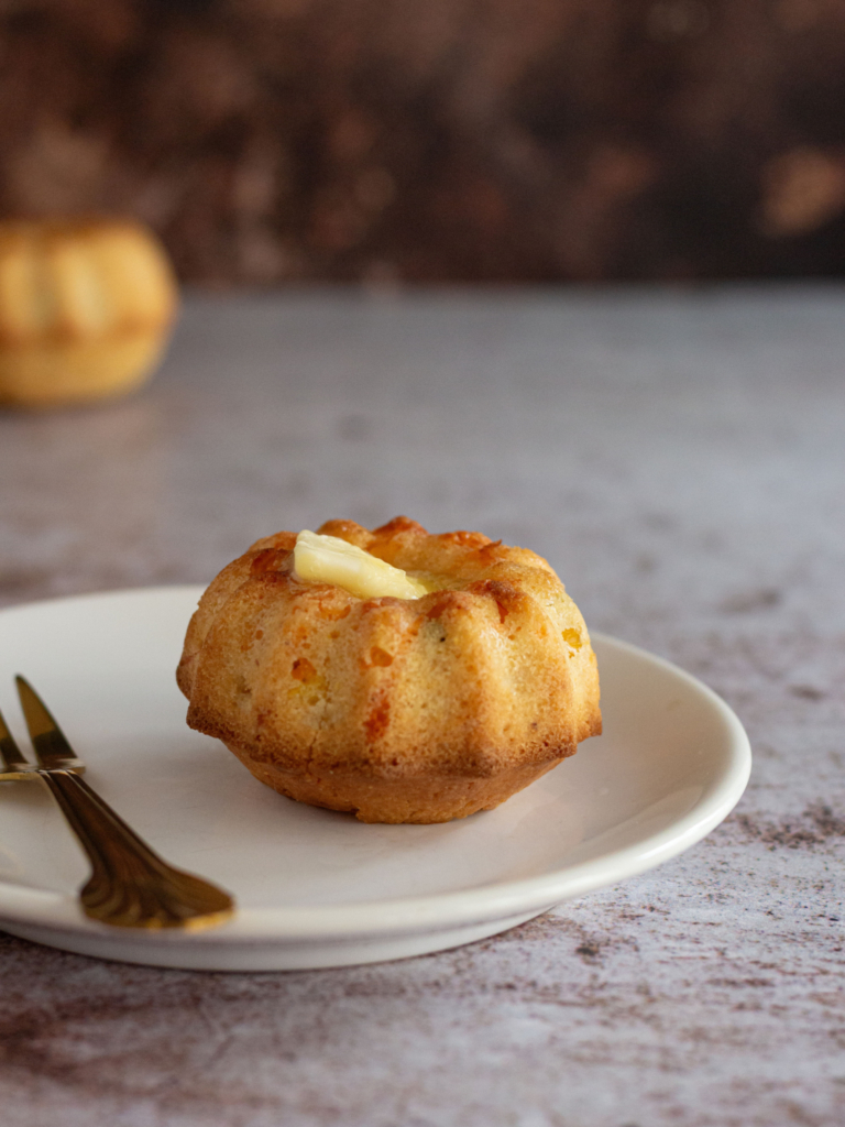 Muffins maïs et cheddar